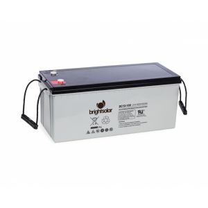 BrightSolar DC12-160Ah huoltovapaa AGM akku