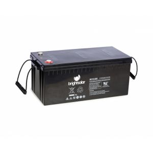 BrightSolar DC12-225Ah huoltovapaa AGM akku